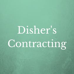 Logo of Disher’s contracting