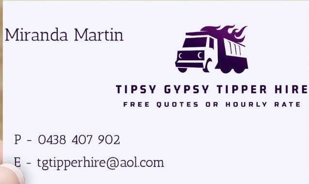 Logo of Tipsy Gypsy Tipper Hire