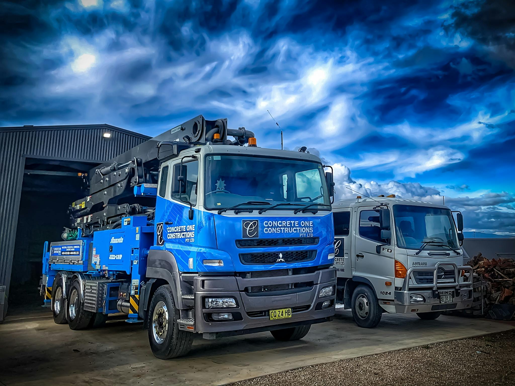 Logo of Concrete One Pumping Service