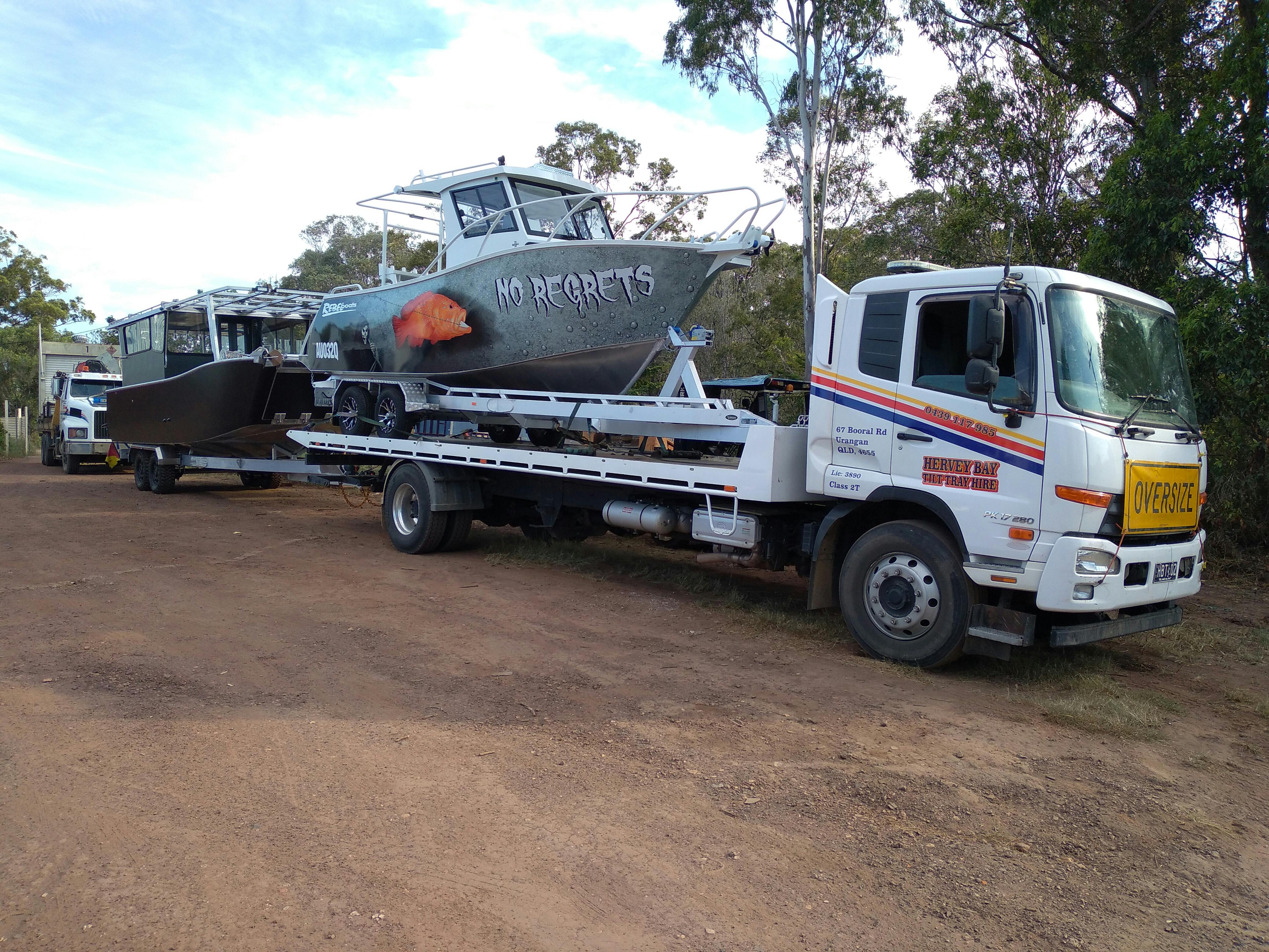Logo of Hervey bay tilt tray hire