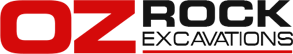 Logo of Oz Rock Excavations Pty Ltd