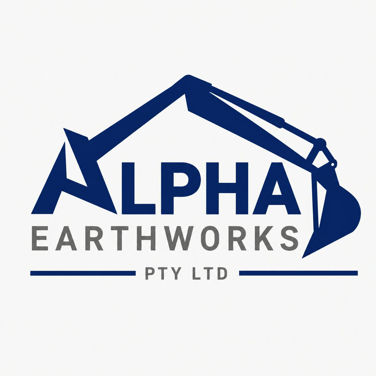 Logo of Alpha Earthworks