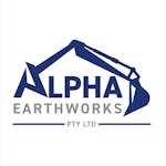 Logo of Alpha Earthworks