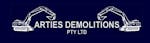 Logo of Artie's Demolitions Pty Ltd