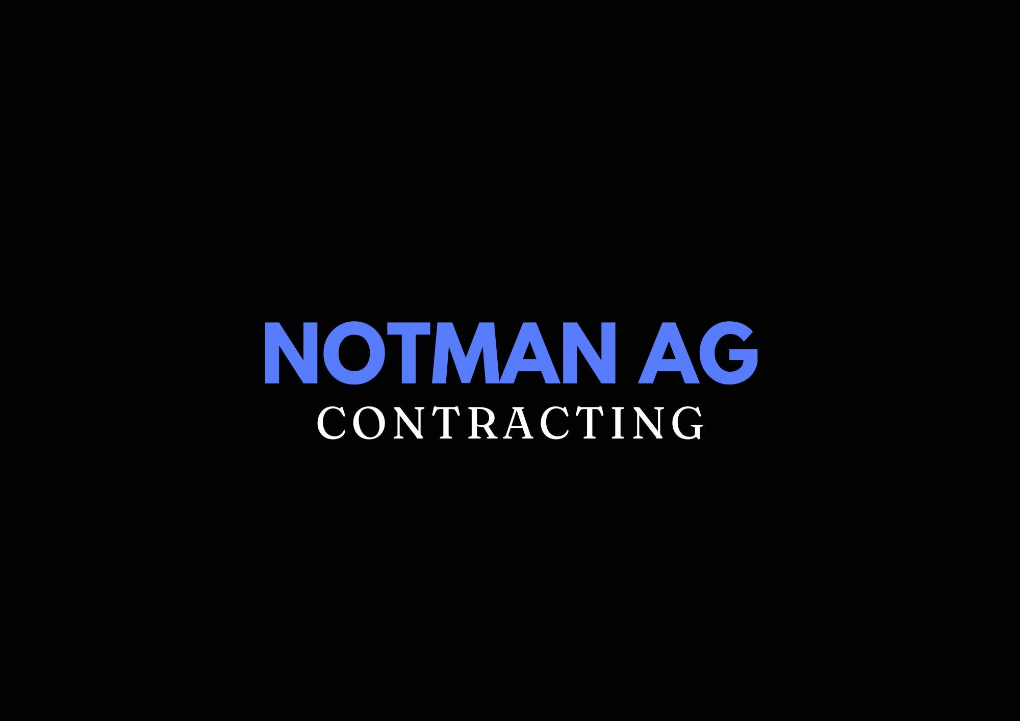 Logo of Notman Ag contracting