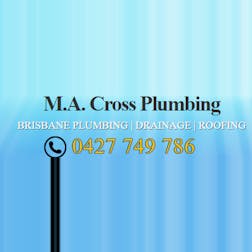 Logo of M A Cross Plumbing