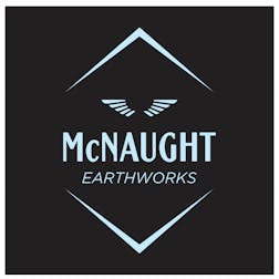 Logo of McNaught Earthworks