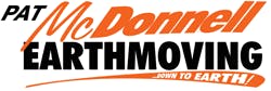 Logo of Pat McDonnell Earthmoving