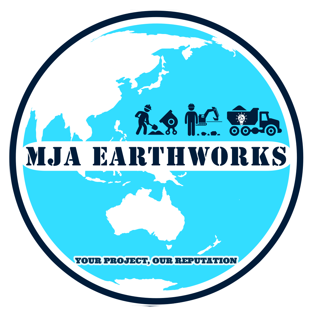 Logo of MJA Earthworks Pty Ltd