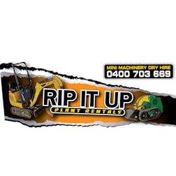 Logo of Rip It Up Plant Rentals Pty Ltd