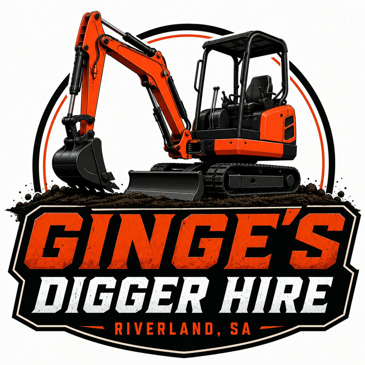 Logo of Ginge’s Digger Hire