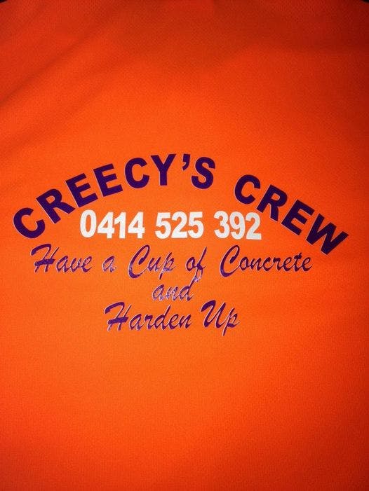 Logo of Creecy's Concreting