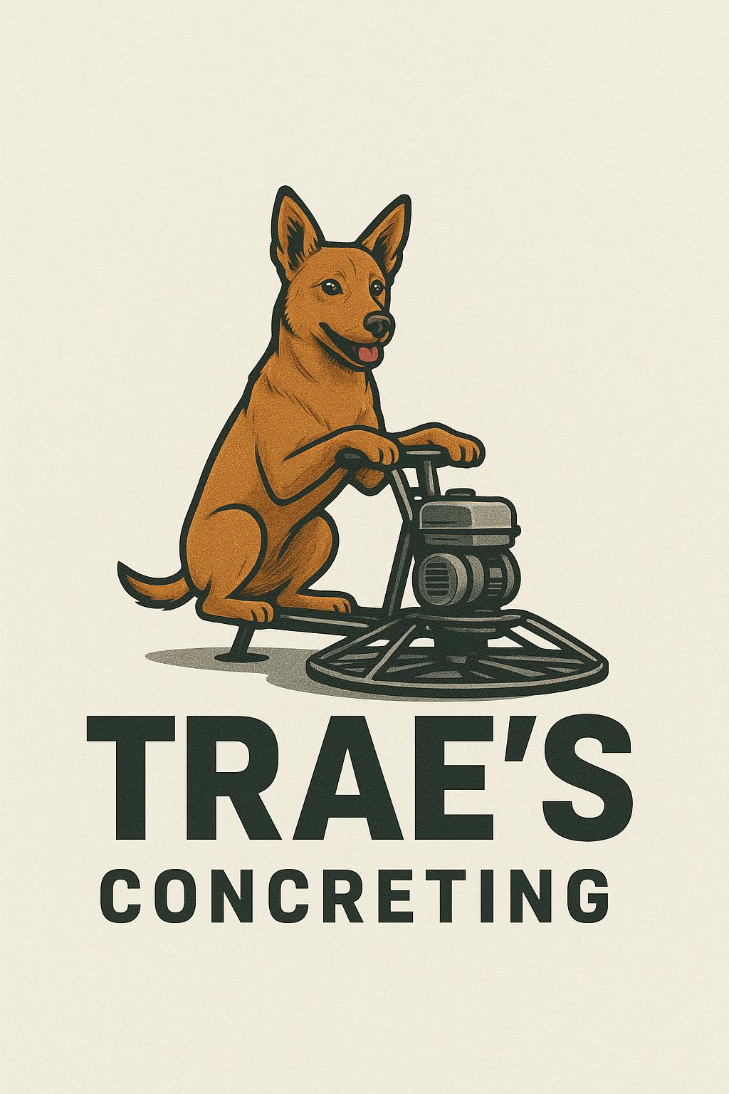 Logo of Trae’s Concreting
