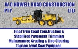 Logo of W.D.Howell Road Construction Pty LTD