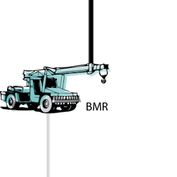 Logo of BMR Crane Hire