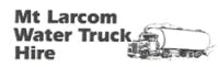 Logo of Mt Larcom Water Truck Hire