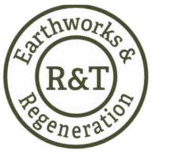 Logo of R&T Earthworks and Regeneration pty ltd