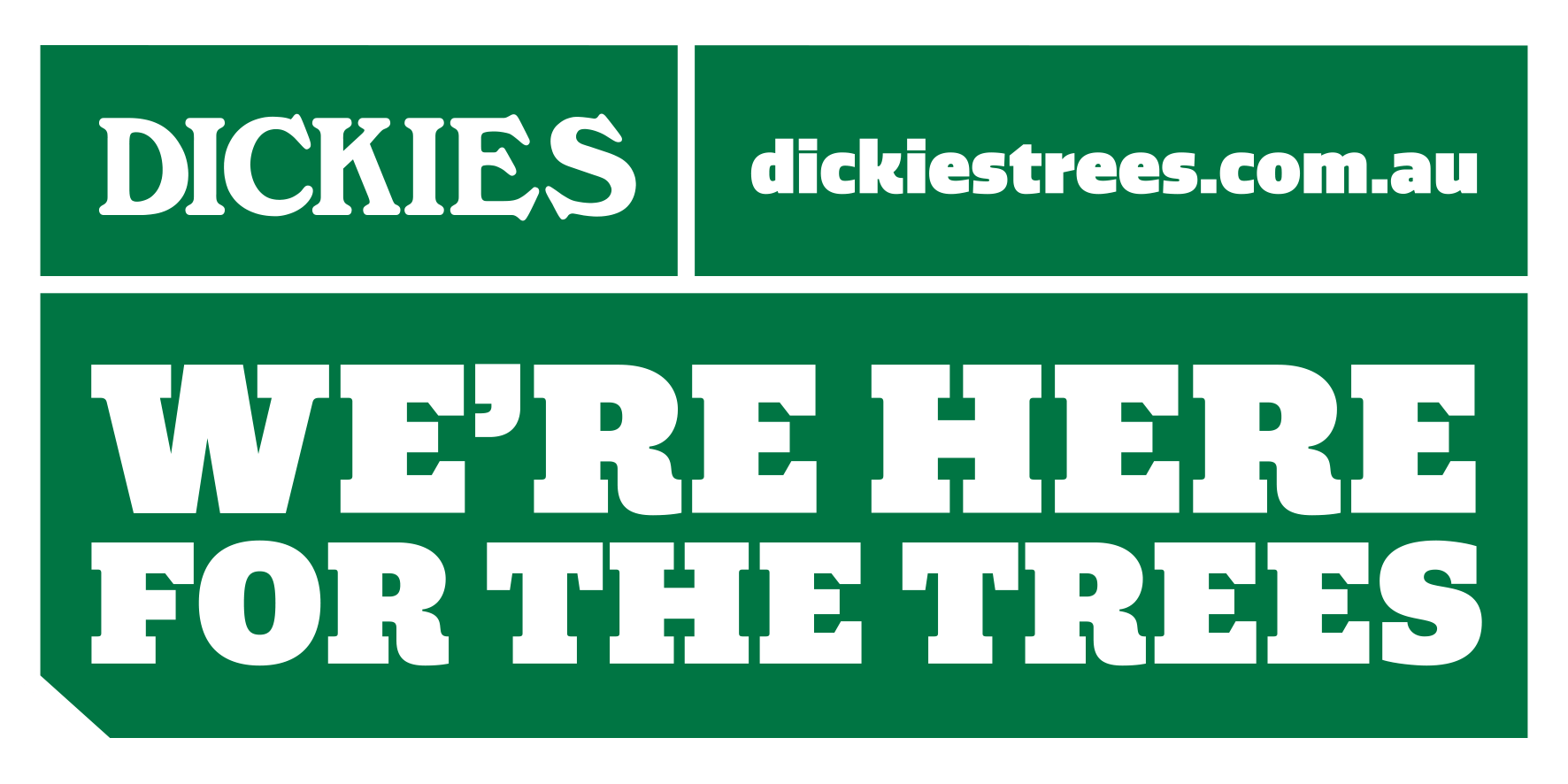 Logo of Dickies Tree Service