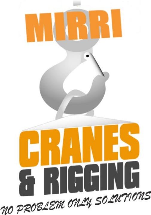 Logo of Mirri cranes and rigging