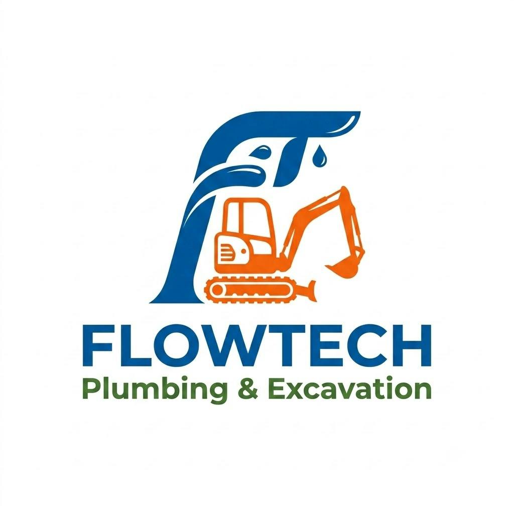 Logo of Flowtech Plumbing and Excavation