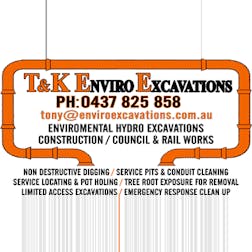 Logo of T & K Enviro Excavations