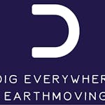 Logo of Dig Everywhere Earthmoving