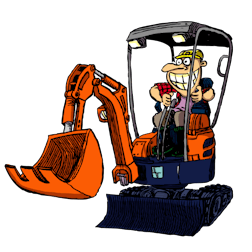 Logo of Diggermate Mini Excavator Hire Kilmore