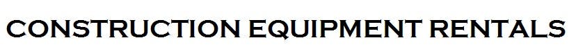 Logo of Construction Equipment Rentals