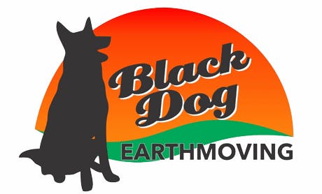 Logo of Black Dog Earthmoving