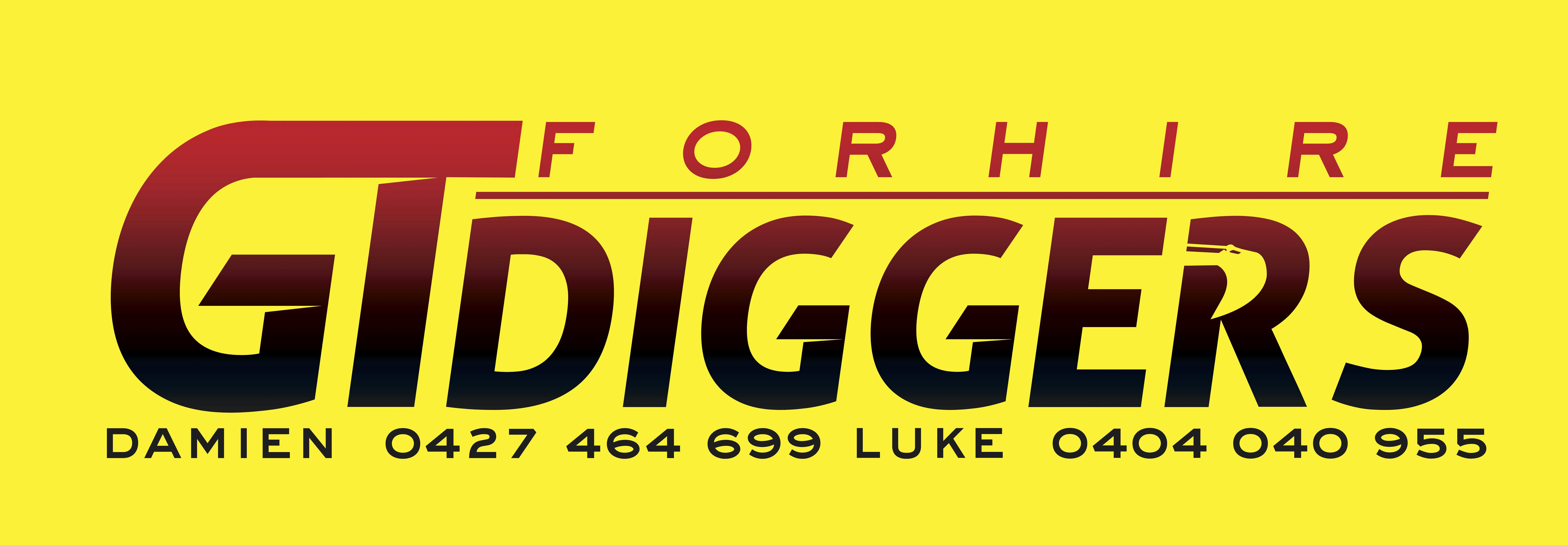 Logo of GT diggers pty ltd