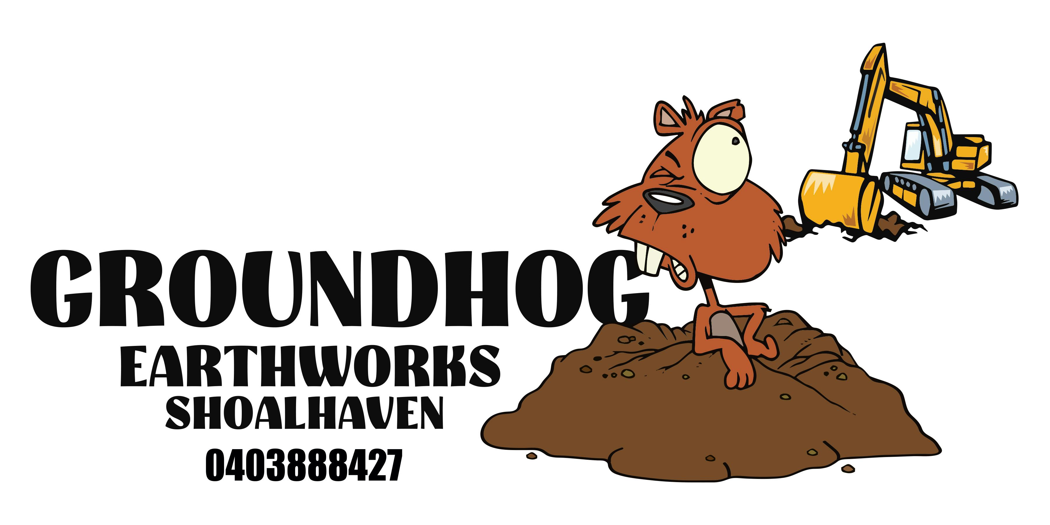 Logo of Groundhog Earthworks Shoalhaven