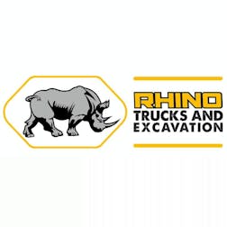 Logo of Rhino Trucks & Excavations