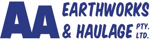 Logo of AA Earthworks & Haulage