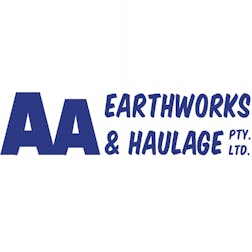 Logo of AA Earthworks & Haulage