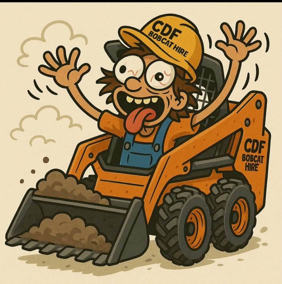 Logo of CDF Bobcat Hire