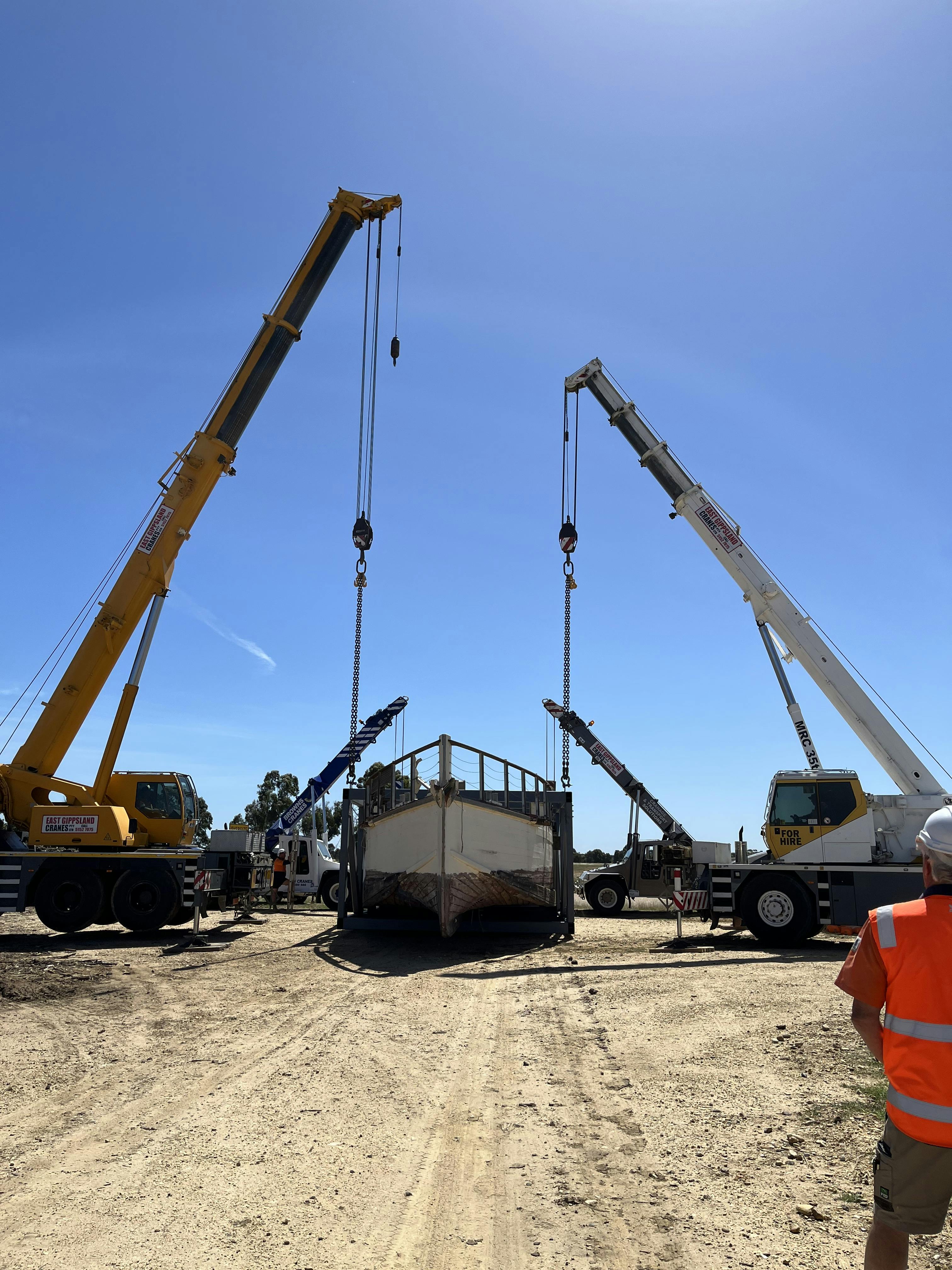 Logo of East Gippsland Crane Hire