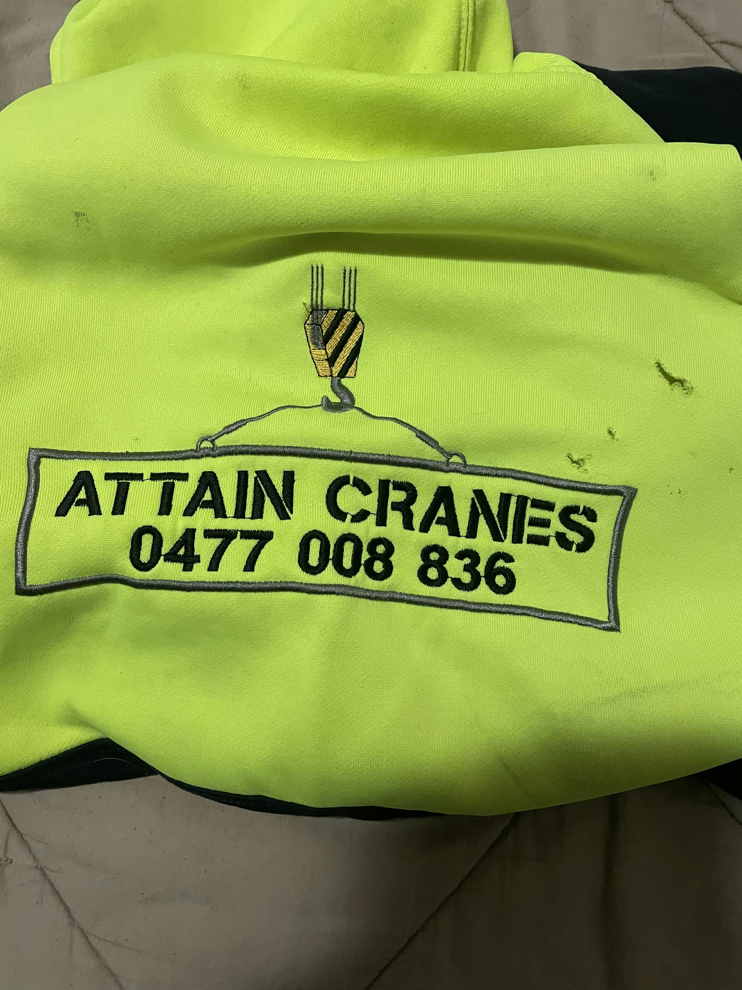 Logo of Attain cranes