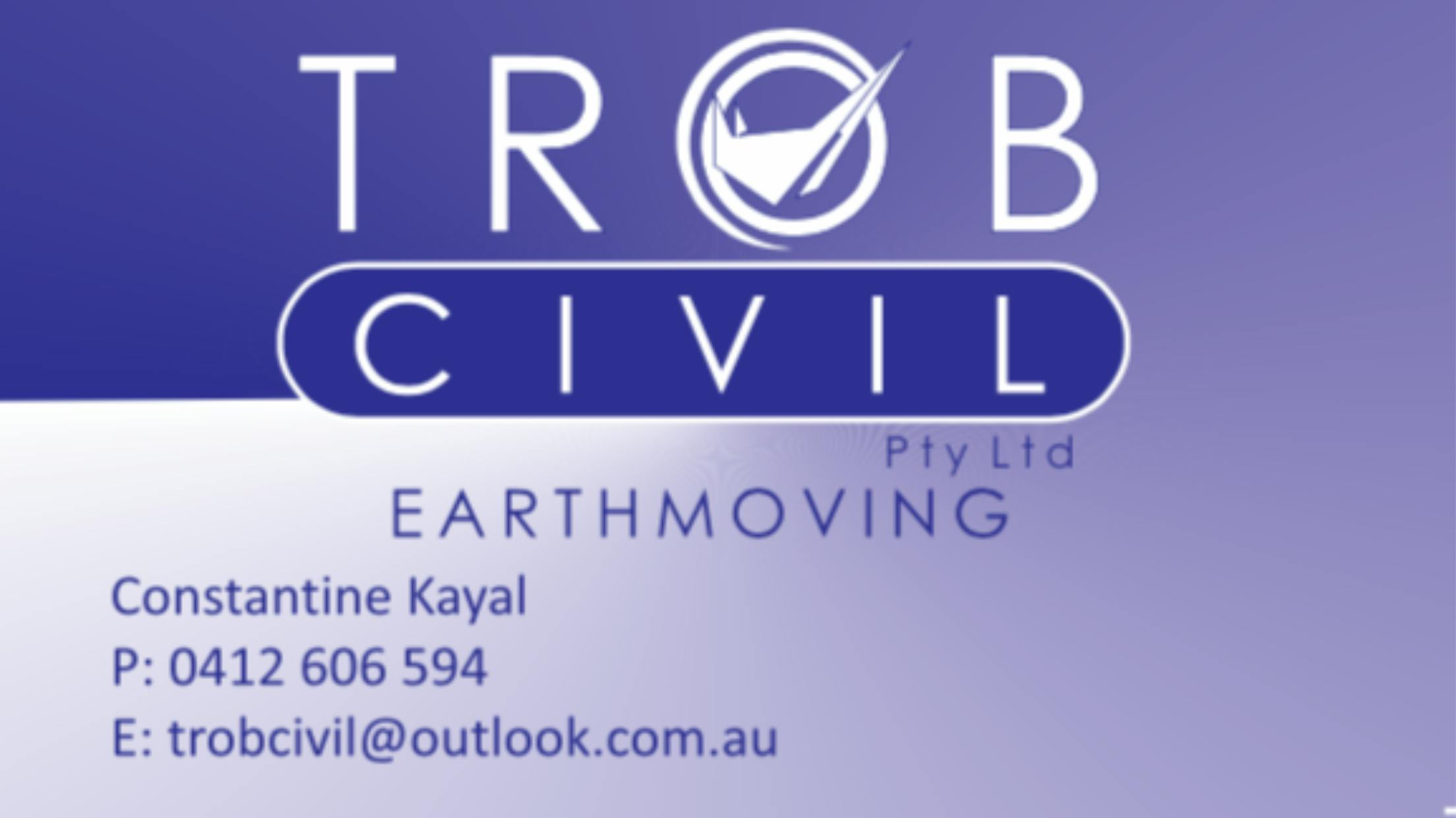 Logo of Trob Civil Pty Ltd