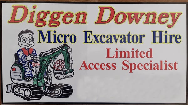 Logo of Diggen Downey - Micro Excavator Hire