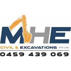 Logo of MHE CIVIL AND EXCAVATIONS PTY LTD