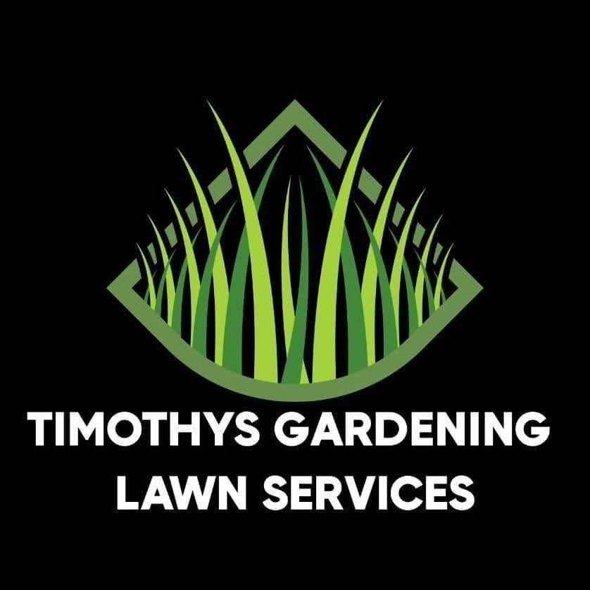 Logo of Timothy’s gardening lawn services