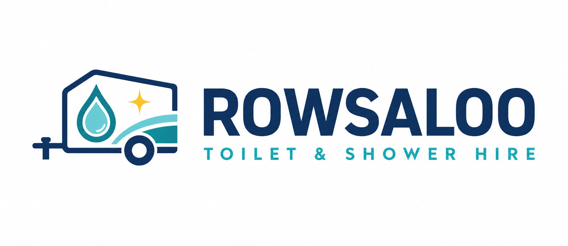 Logo of Rowsaloo toilet and shower hire