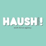 Logo of Haush Mates Work Force.