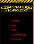 Logo of Allsafe Platforms & Scaffolding