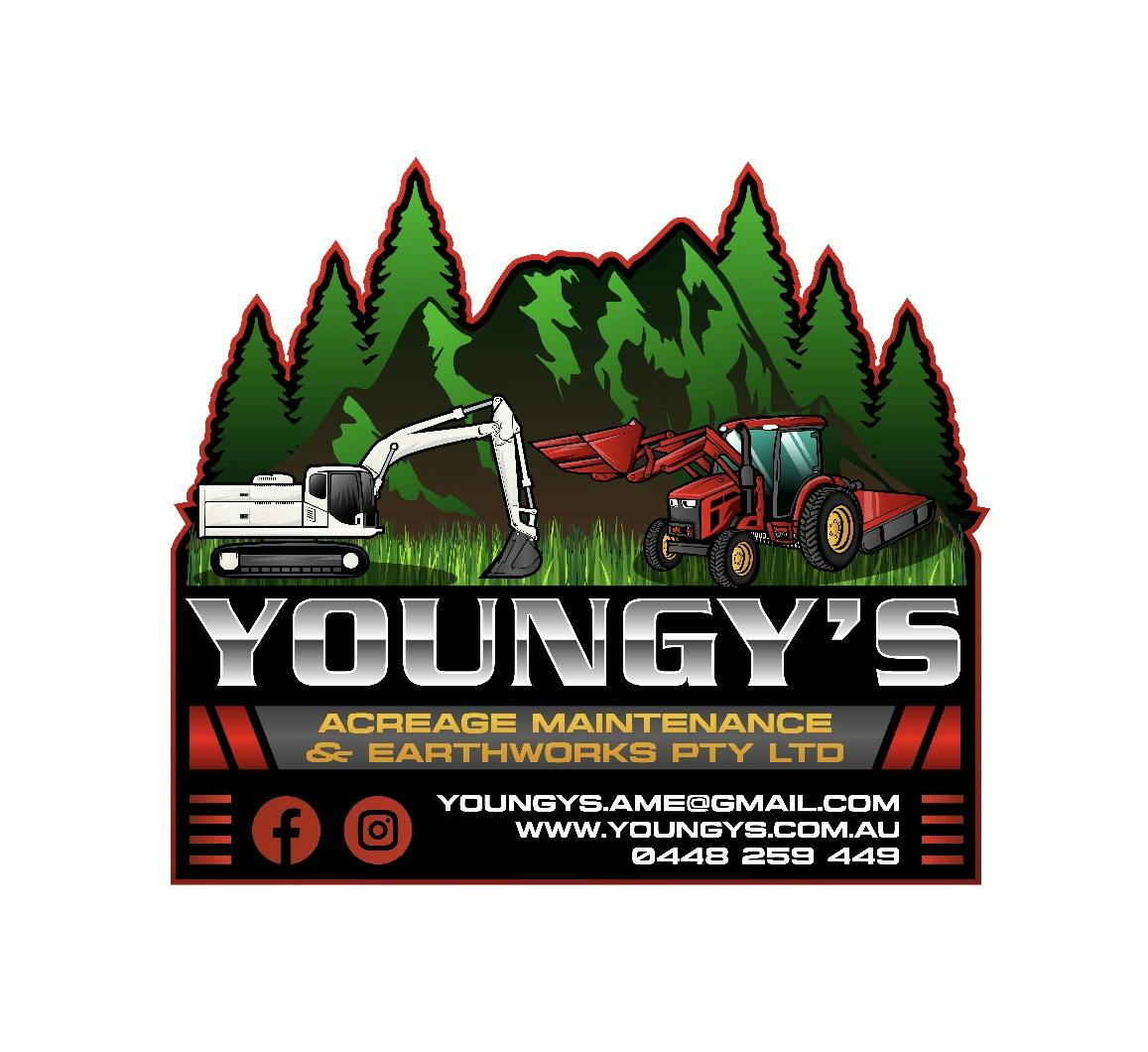 Logo of Youngy's Acreage Maintenance & Earthworks