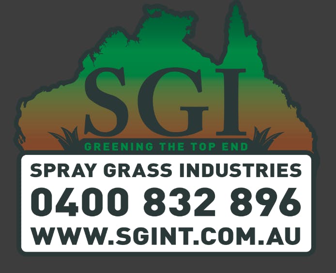 Logo of spray grass industries pty  ltd
