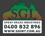 Logo of spray grass industries pty  ltd