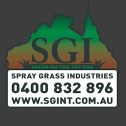 Logo of spray grass industries pty  ltd