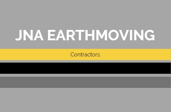 Logo of JNA Earthmoving