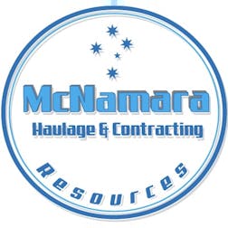 Logo of McNamara haulage & contracting